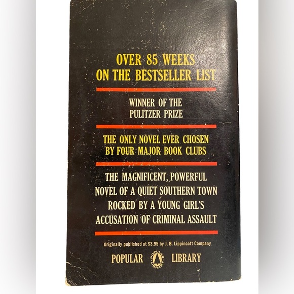 Soft Cover Book “To Kill a Mockingbird” Copyright 1960/Published in 1962 - Picture 2 of 3